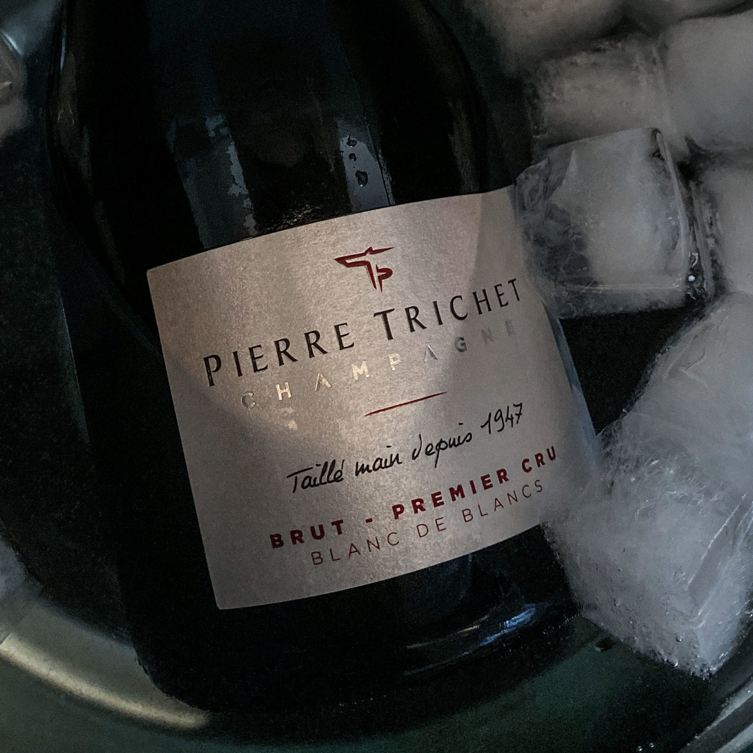 L'Héritage Pierre Trichet Blanc des Blancs Perlage à trois