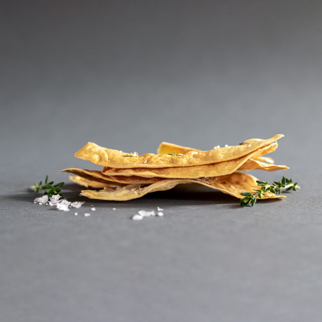 Cracker mit Thymian und Fleur de Sel
